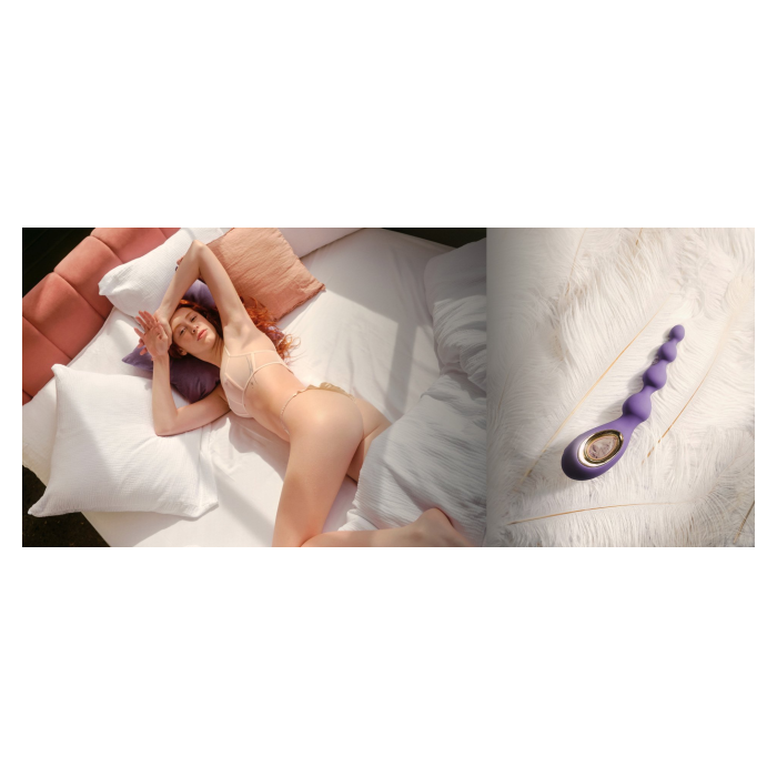 LELO SORAYA BEADS -  VIBRATING ANAL BEADS  - NOVEDAD